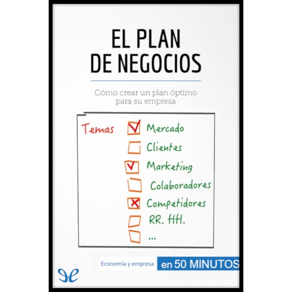 El plan de&nbsp;negocios